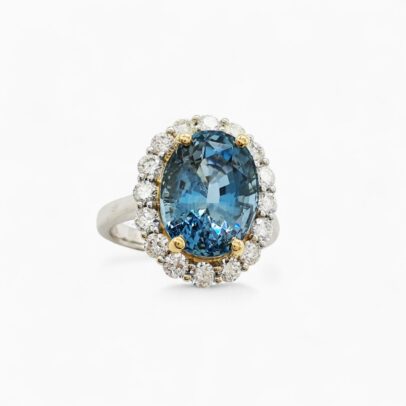 Celeste Aquamarine Ring