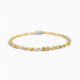 Yellow and Green Diamond Tennis Bracelet. Fancy Coloured Diamond Tennis Bracelet