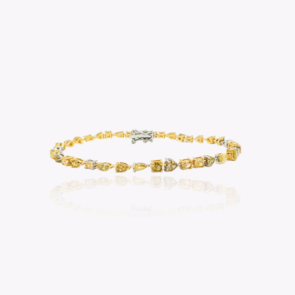 Yellow Diamond Bracelet