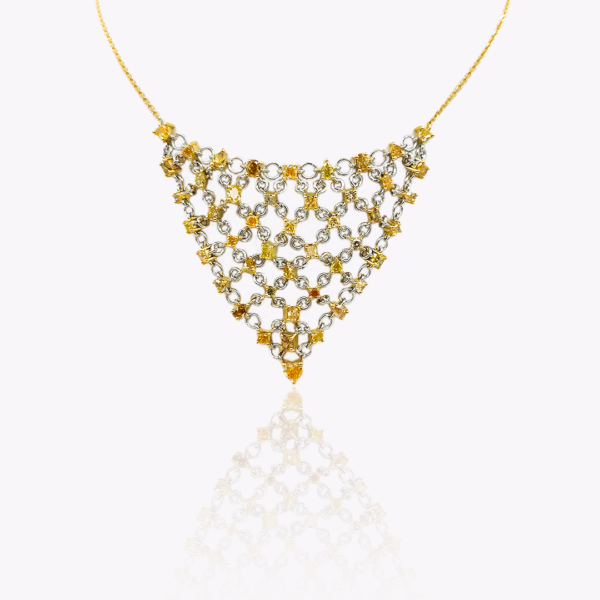 Yellow Diamond Necklace