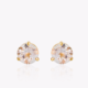 18ct Rose Gold Morganite Studs
