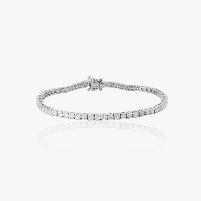 Diamond tennis bracelet 3.0ct