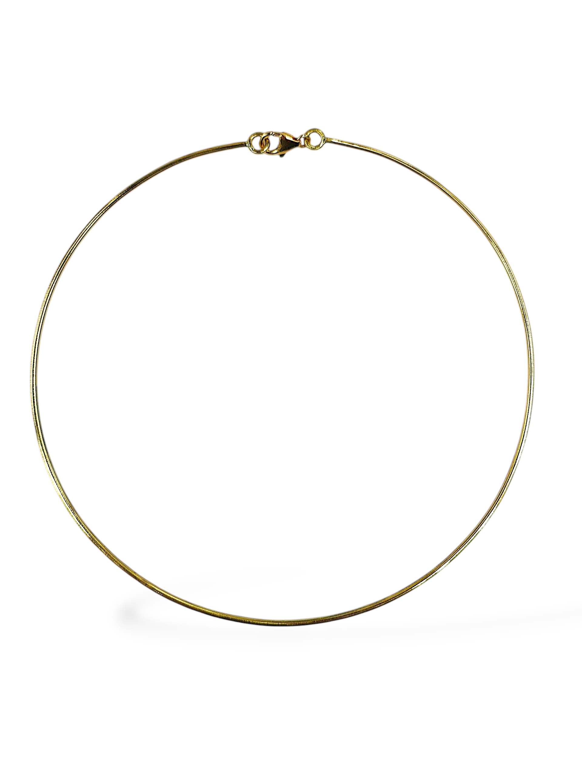 Solid 18ct Yellow Gold Choker